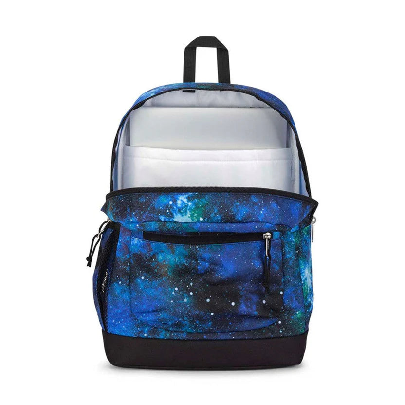 JanSport Cross Town backpack in Galaxy print