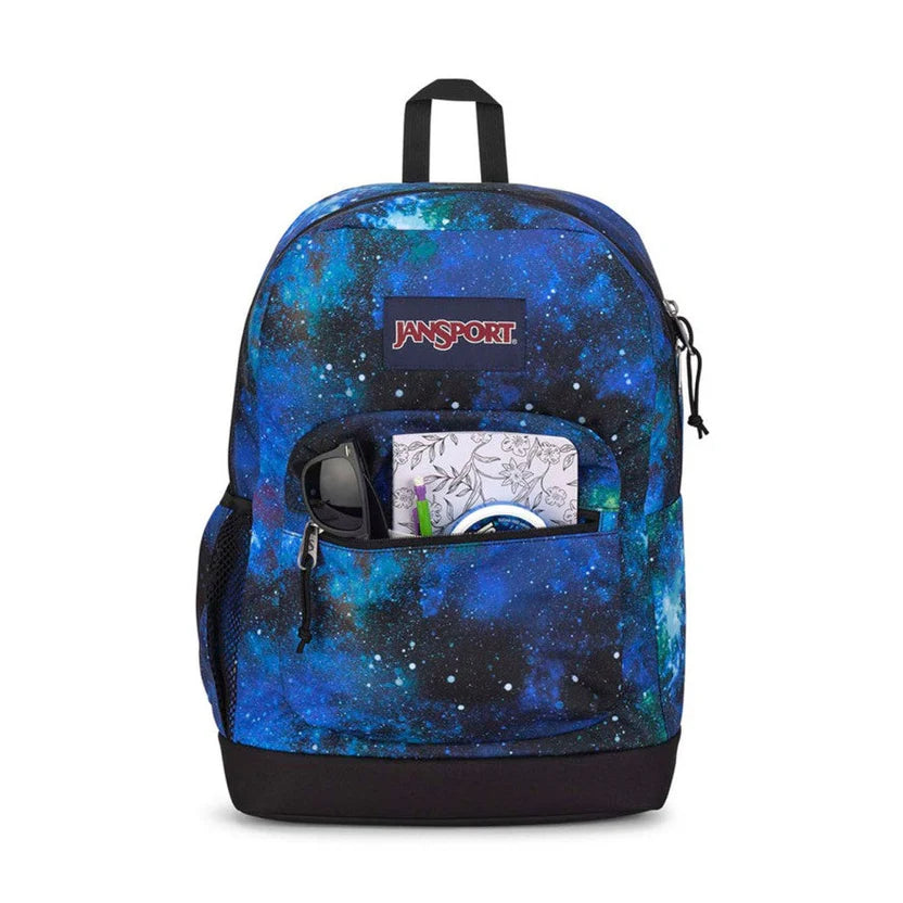 JanSport Cross Town backpack in Galaxy print