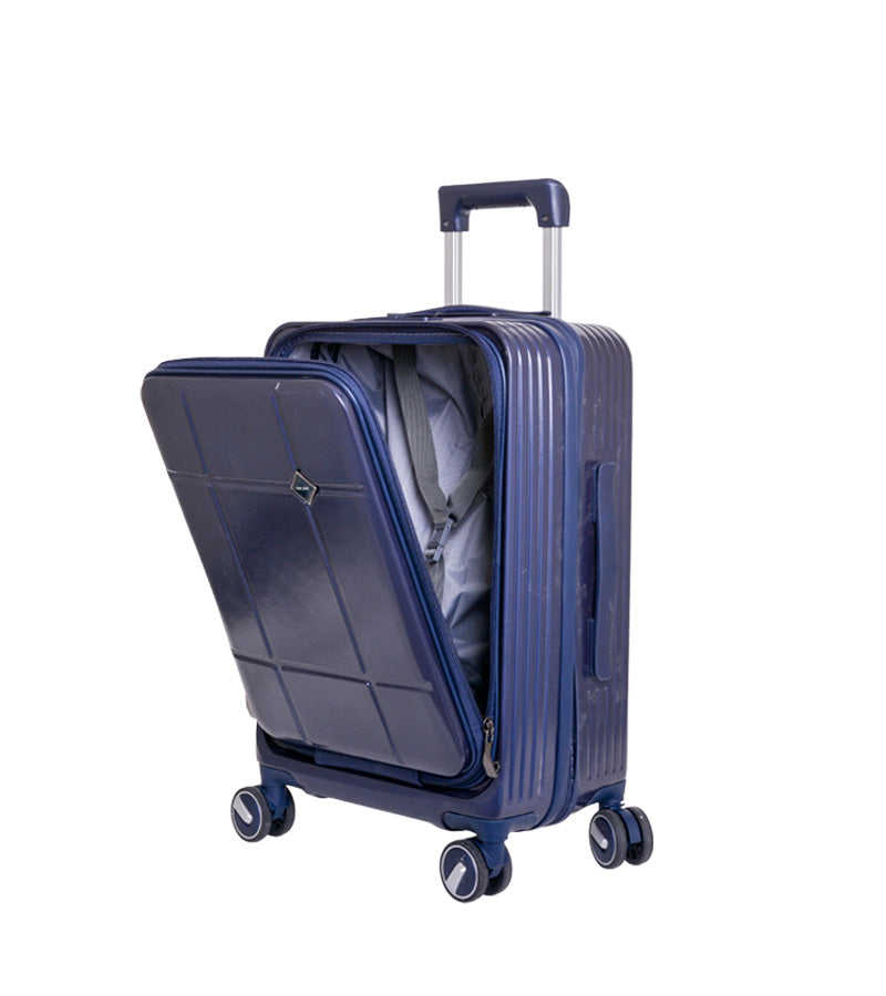Milano Navy Blue   Front open