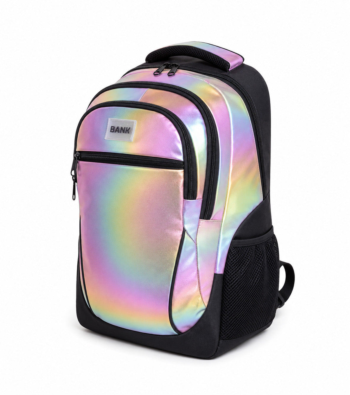 Bank Move Pro backpack in a multi-color print