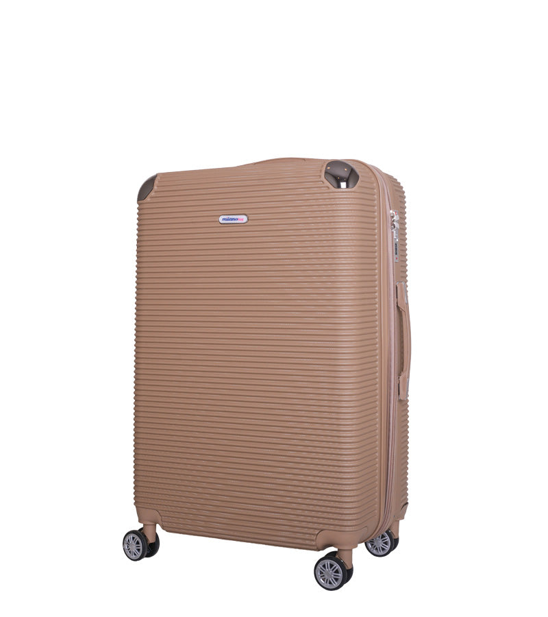 Milano Advance luggage in Warm Brown