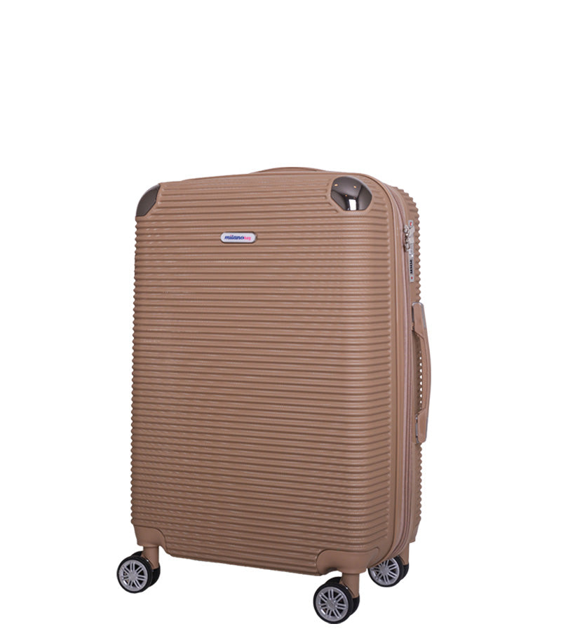 Milano Advance luggage in Warm Brown