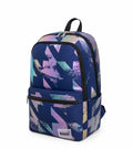 Bank Move backpack in Navy multi-color print
