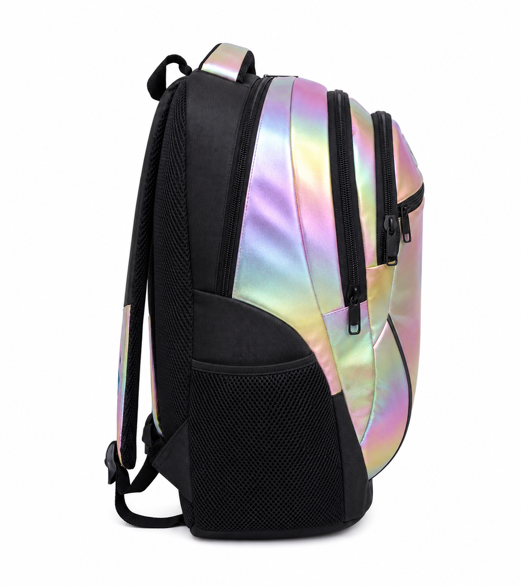 Bank Move Pro backpack in a multi-color print