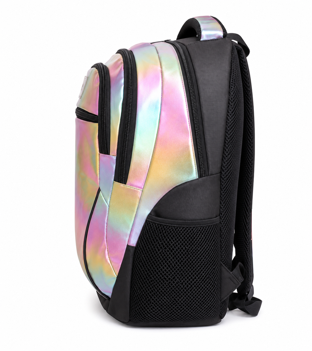 Bank Move Pro backpack in a multi-color print