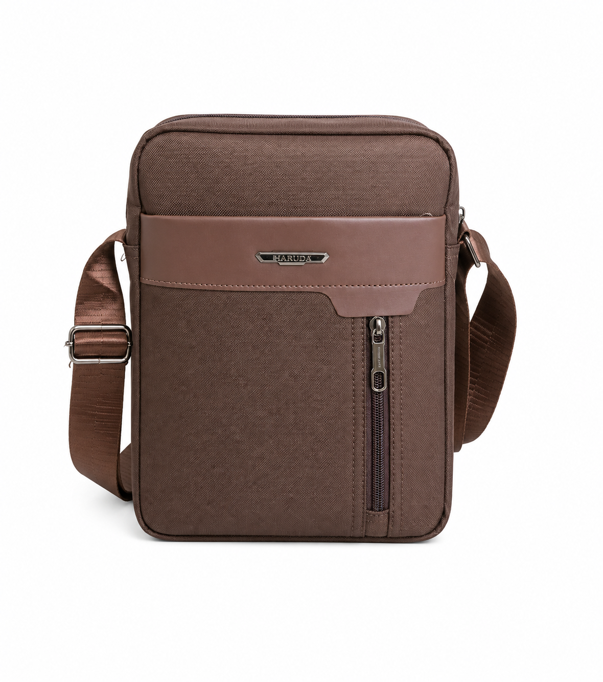 Urban cross-body bag in Brown