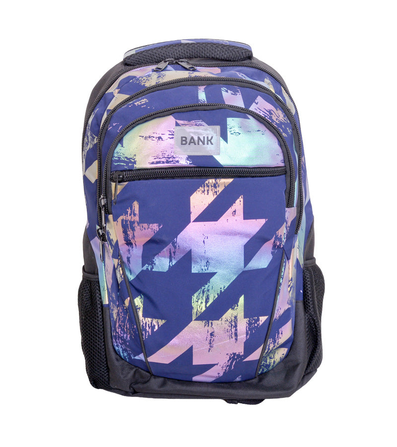 BANK Backpack Multi color Navy
