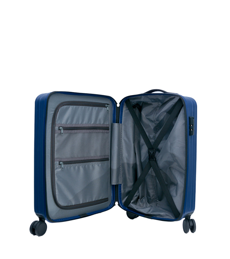 Highland Nevis 3-piece luggage bundle in Blue