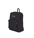 JanSport Cross Town Plus backpack in Black