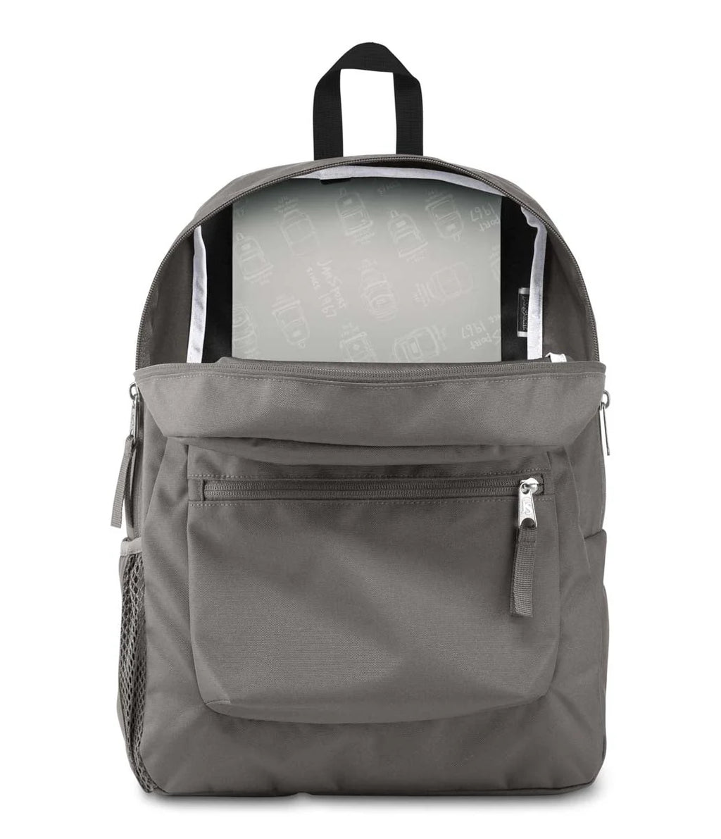 JanSport Cross Town backpack in Grey