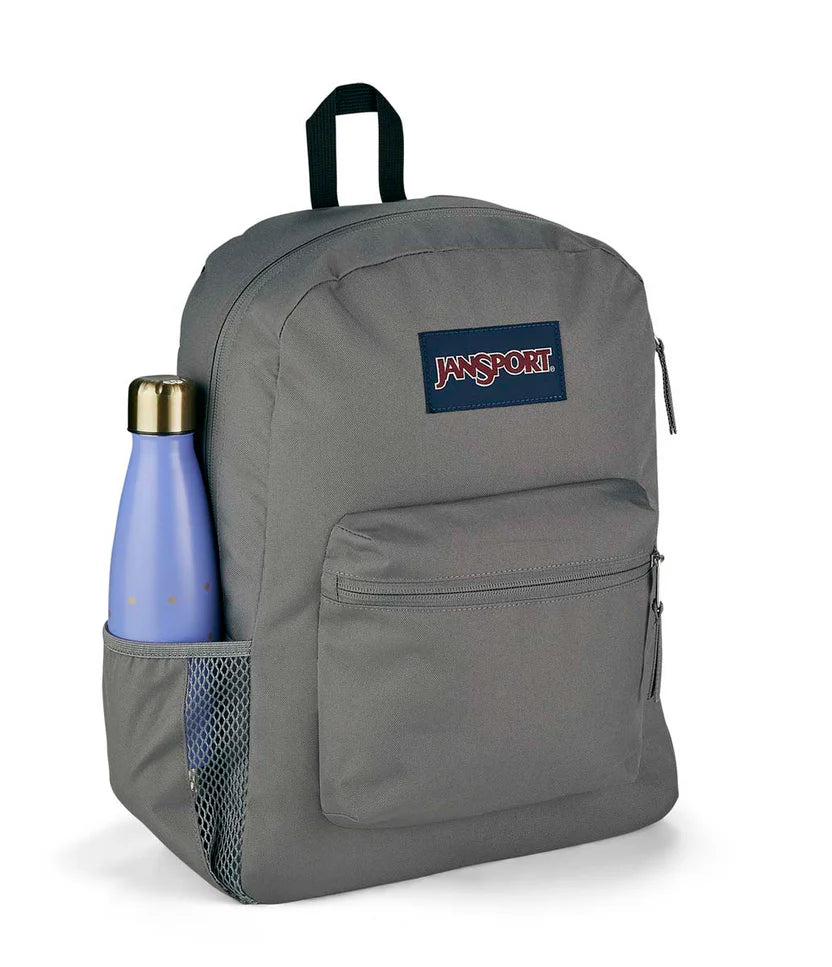 JanSport Cross Town backpack in Grey