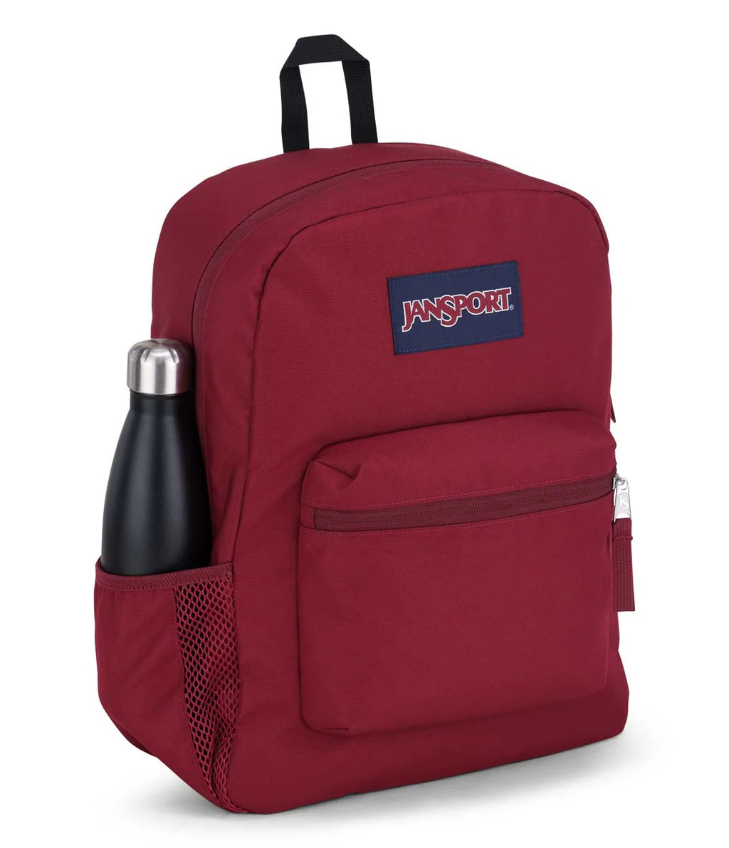 JanSport Cross Town backpack in Red