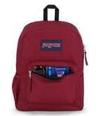 JanSport Cross Town backpack in Red