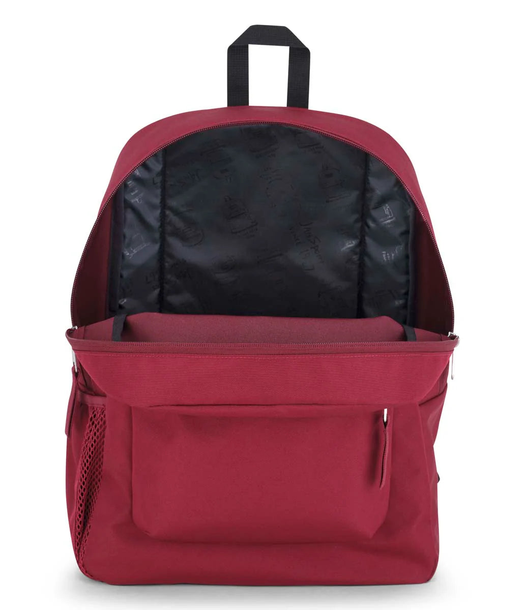 JanSport Cross Town backpack in Red