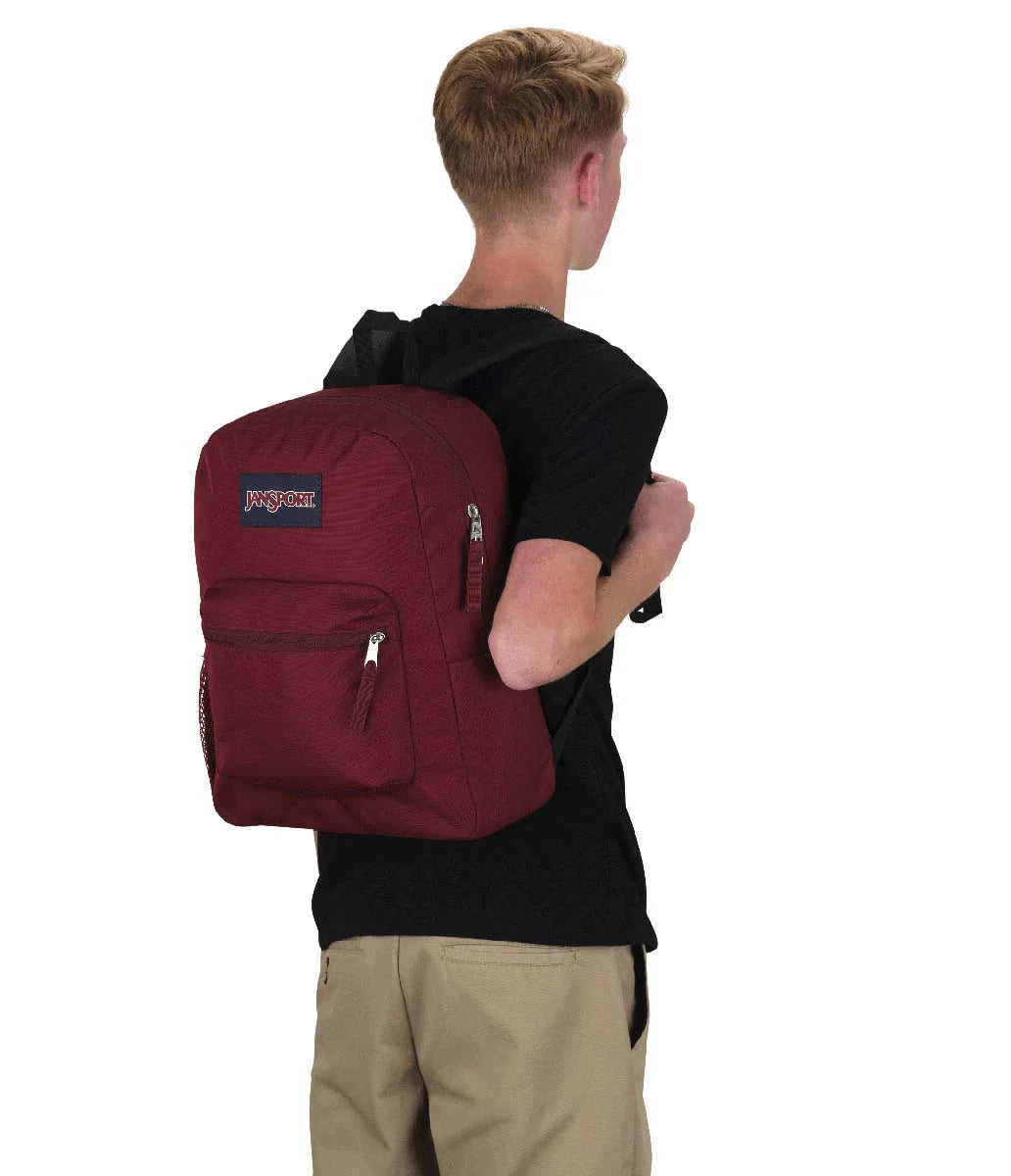 JanSport Cross Town backpack in Red